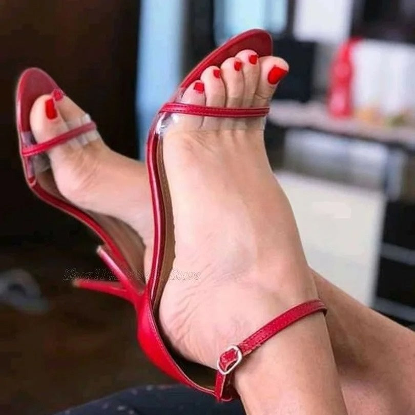 Red Temptation Heels